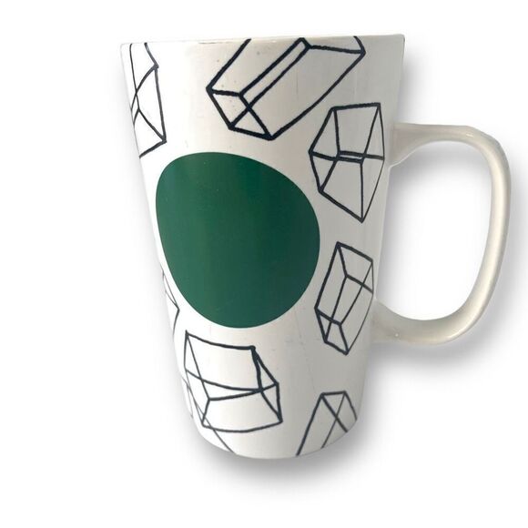 Starbucks Green Polka Dot Edition 16 oz Mug - Picture 1 of 4